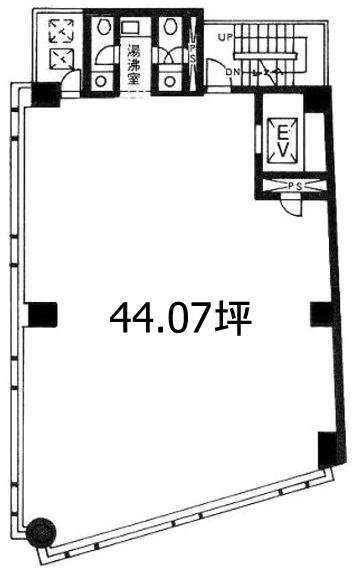 喜京家ビル2F 間取り図