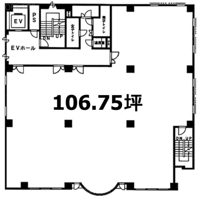 富岡橋ビル6F 間取り図