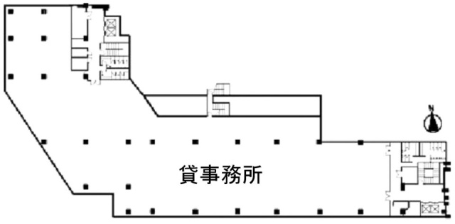 JR信濃町ビル4F 間取り図