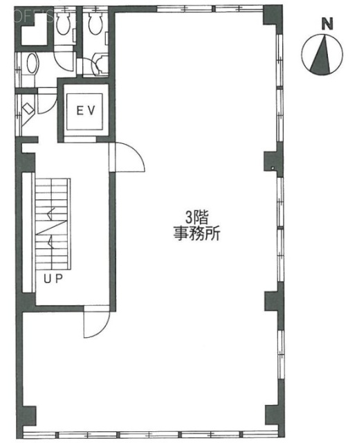 滝本ビル5F 間取り図