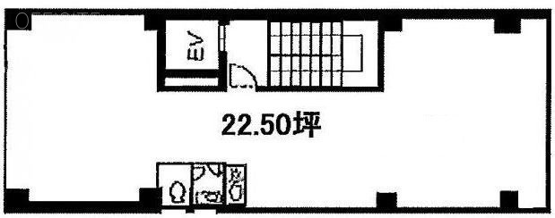 島崎ビル4F 間取り図