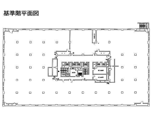 ユニゾ八重洲ビルB1F 間取り図