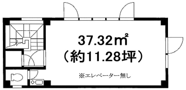 浜松町紋新ビル3F 間取り図