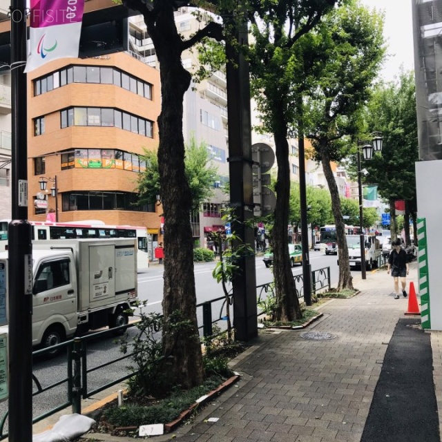 池田園ビル ビル前面道路