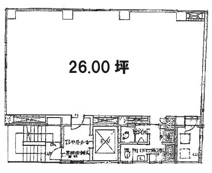 第三富澤ビル6F 間取り図
