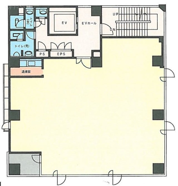 第二渡邊ビル8F 間取り図