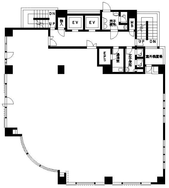 玉河ビル3F 間取り図