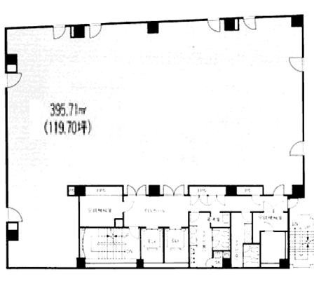 スクエア日本橋ビル7F 間取り図