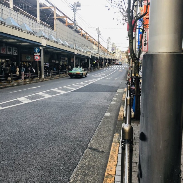 ニュー森田ビル ビル前面道路