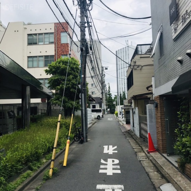 メゾン・ドゥ・ボナール ビル前面道路
