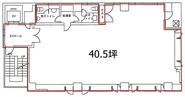 半蔵門MKビル5F 間取り図