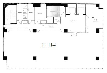 鶴屋総合ビル7F 間取り図