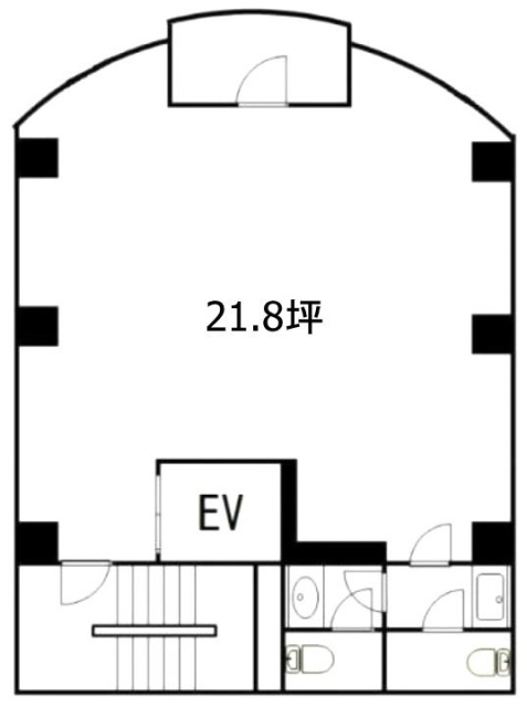 ノアックスビル1F 間取り図