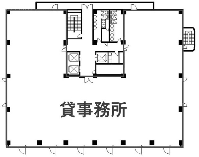 板橋本町ビル3F 間取り図