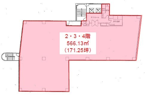 上野THビルB 間取り図