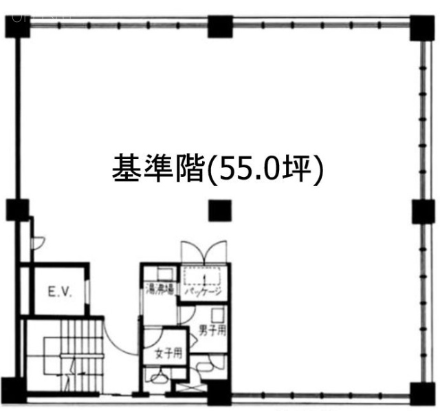新京橋ビル3F 間取り図