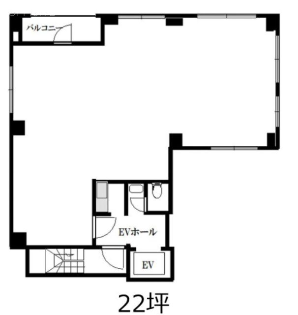 昭和ビル3F 間取り図