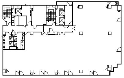 日本生命新横浜ビル2F 間取り図