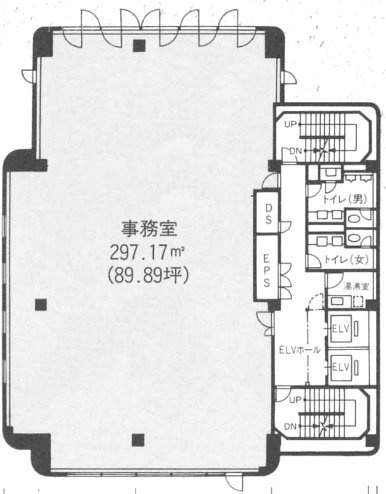 サンタワーズB棟7F 間取り図