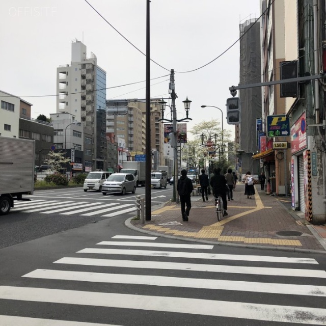 冨貴ビル ビル前面道路