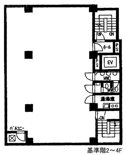 稲垣ビル3F 間取り図