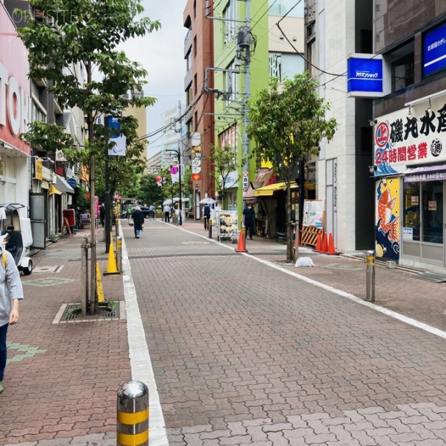 山本ビル ビル前面道路