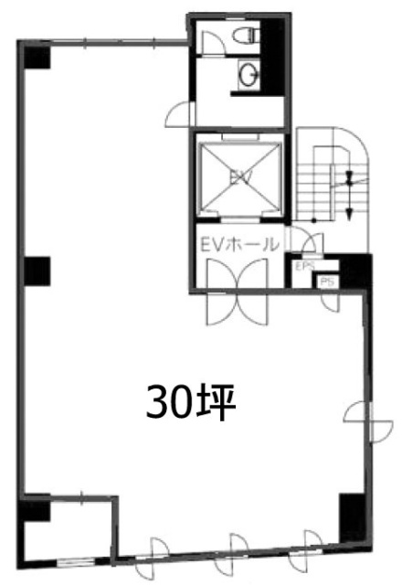 菅野ビル2F 間取り図