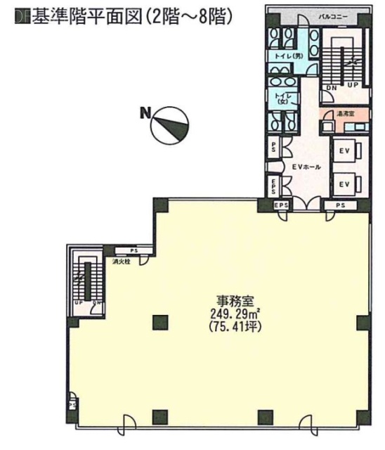 共立ビル4F 間取り図