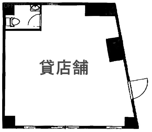 赤坂エンゼルビル5F 間取り図