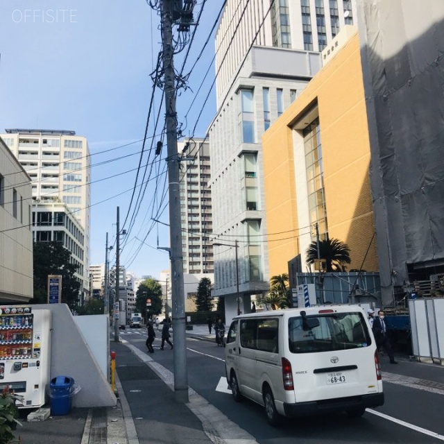 平河町ビル ビル前面道路