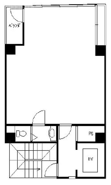 美豊(みほう)ビル3F 間取り図