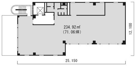 本郷東急ビル4F 間取り図