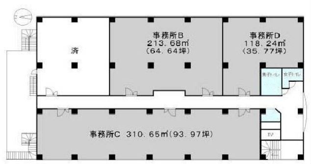 第一飛翔ビルD 間取り図