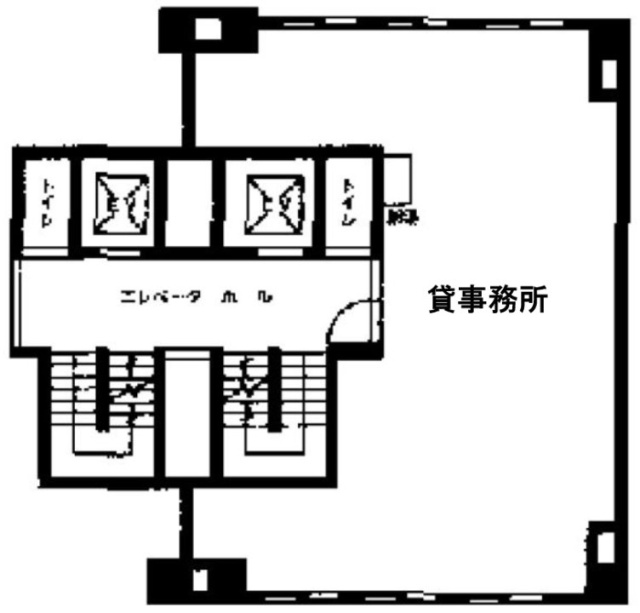 東栄八重洲ビル8F 間取り図