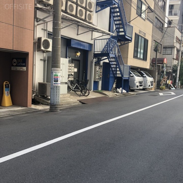 フォレスタビル ビル前面道路