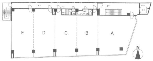 林ビル4F 間取り図