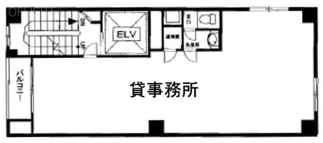 八島ビル1F 間取り図