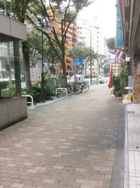 新宿ワタセイ・タマビル ビル周辺道路