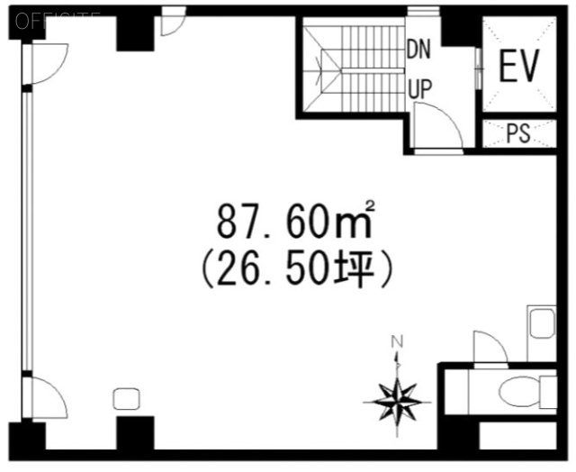 百瀬ビル新館4F 間取り図
