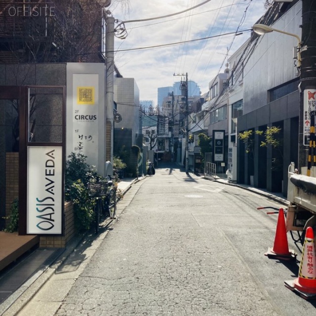 FPG links OMOTESANDO Ⅳ ビル前面道路