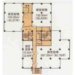 晴海4丁目ビル5F 間取り図