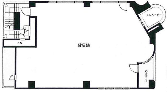 リトルサンシャインビル5F 間取り図