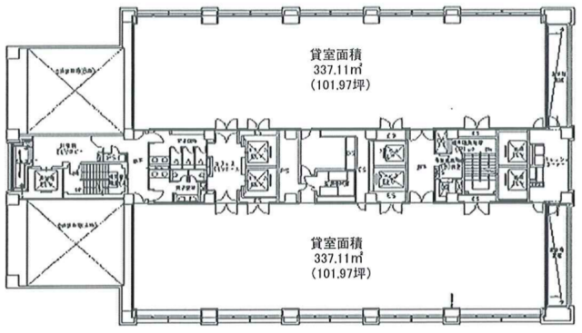 SK柏ビル7F 間取り図