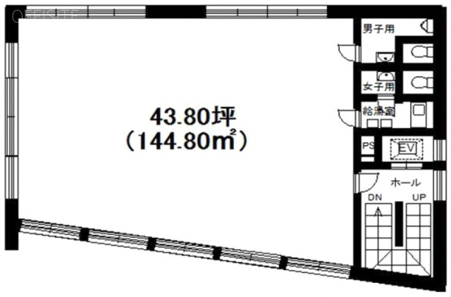 第1小林ビル7F 間取り図