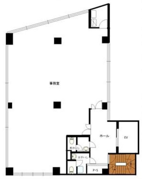 GGIC京橋ビル2F 間取り図