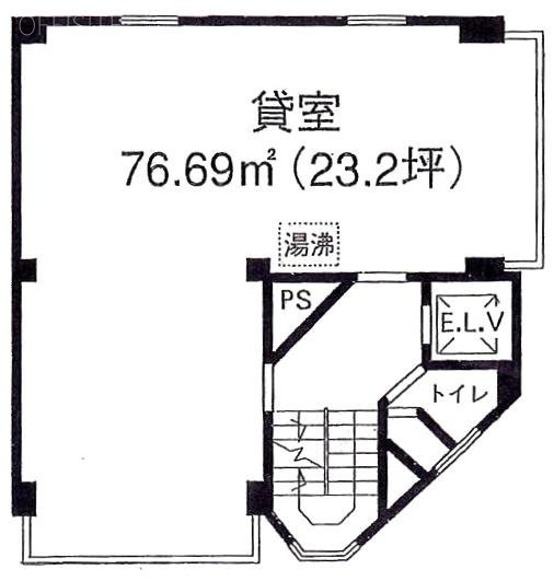 マツモトビル4F 間取り図