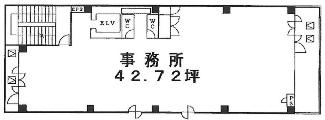 大森ステーションボックス5F 間取り図