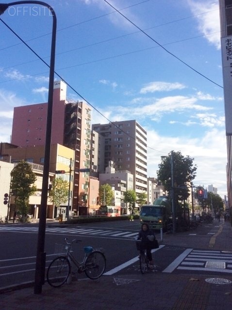 三ノ輪ビル ビル周辺道路