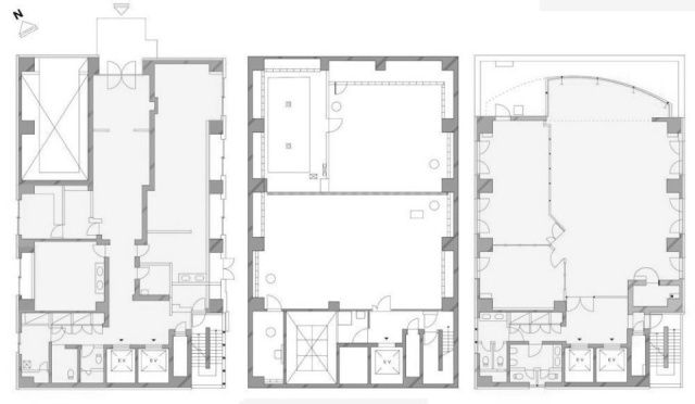 NOCビル1F～7F 間取り図