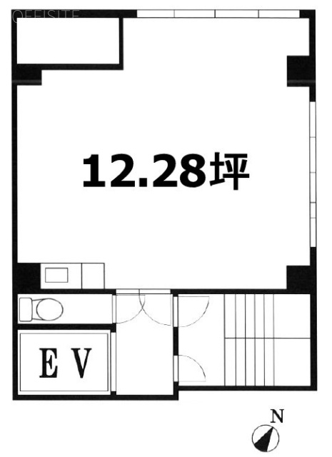 長尾第2ビル4F 間取り図